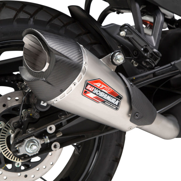 Exhaust Street At2 Works Slip On Ss Ss Cf