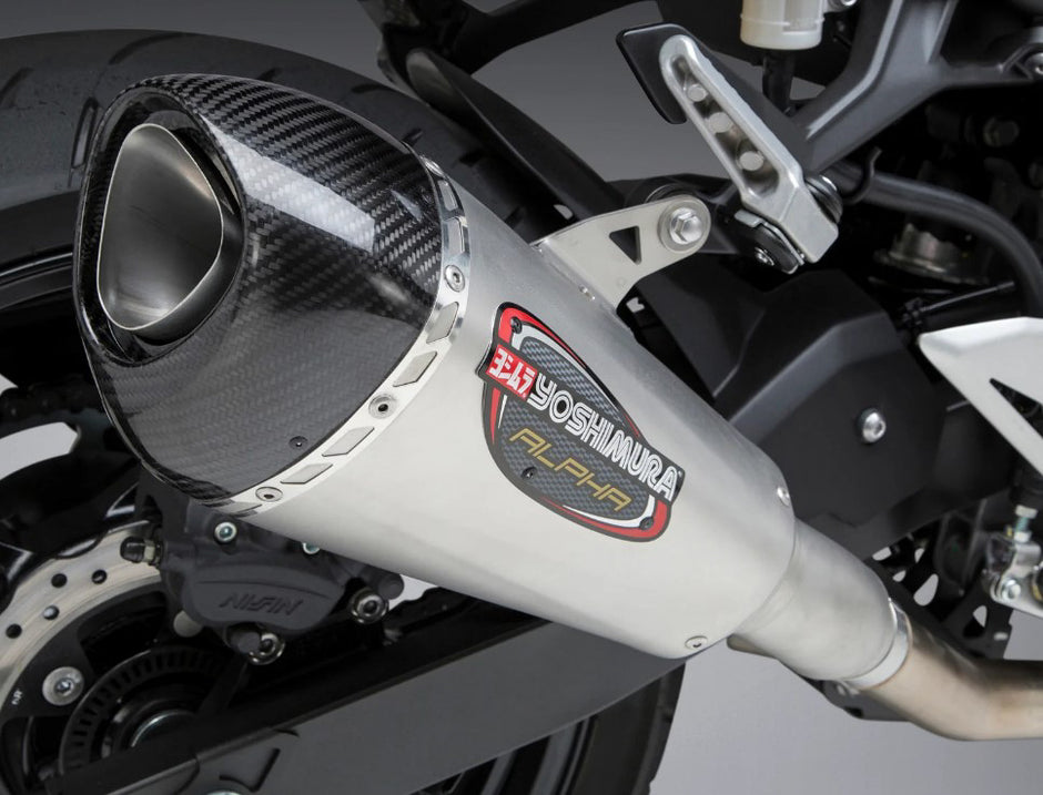 Exhaust Street Alpha T Slip On Ss Ss Cf Works