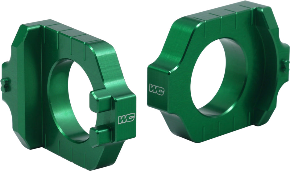 Axle Blocks Elite Kaw/Suz Green