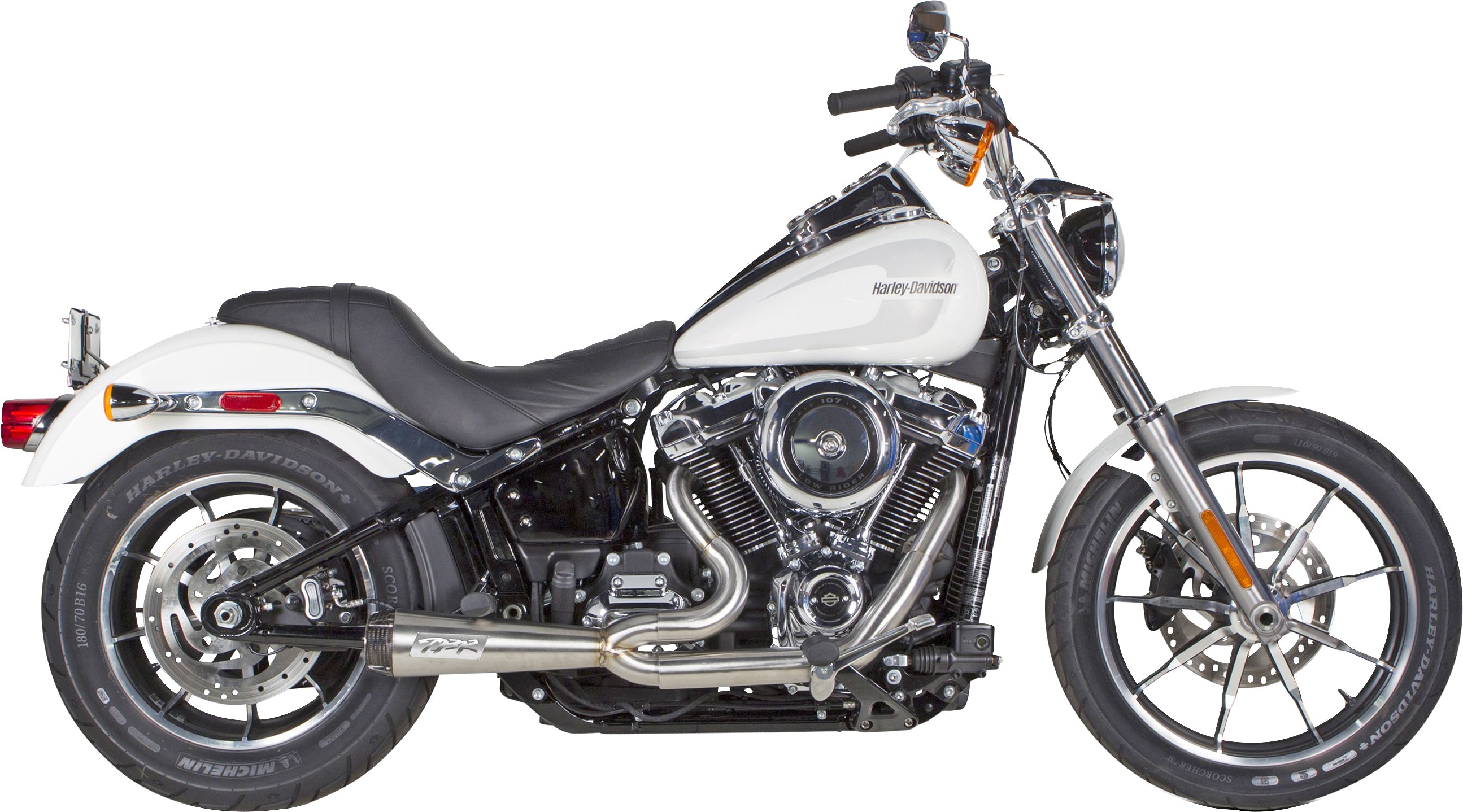 Comp S 2 1 Softail Brushed W/Cf Endcap