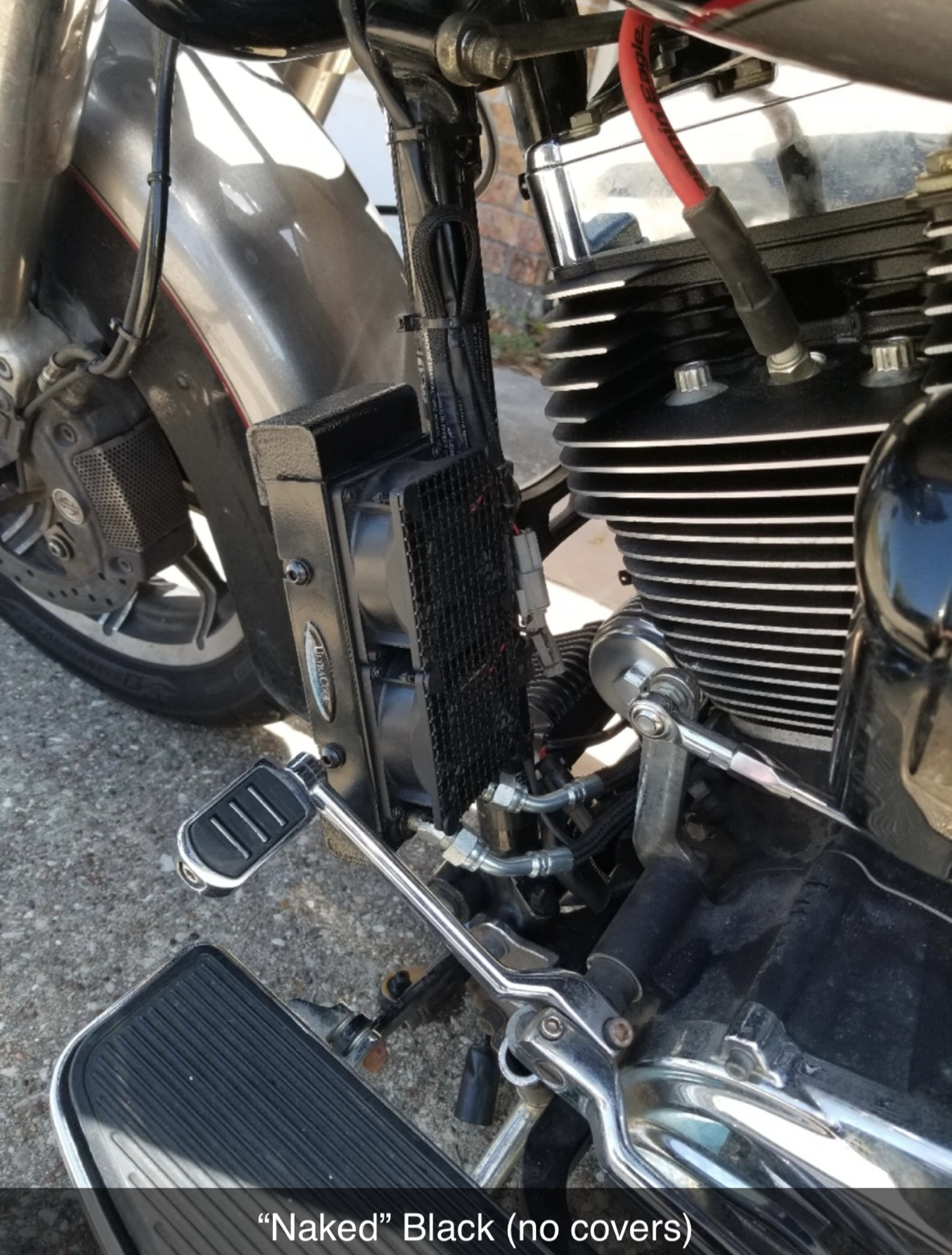 Side Mount Naked Oil Cooler
