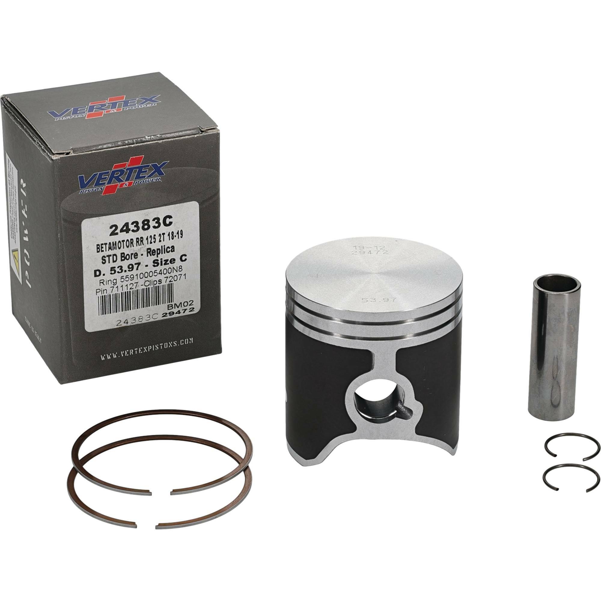 Piston Kit Cast 53.97/Std Beta