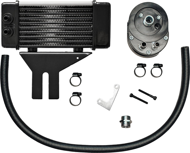 Lowmount 10 Row Oil Cooler Chrome