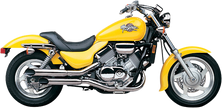 Blvd Slashcut Slip On Chrome Hon Vt750 Magna 94 03