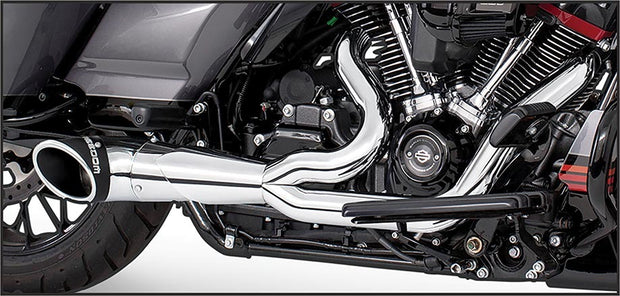 Turnout 2 1 Chrome W/Blk Sculp Tip `95 16 Flt/H