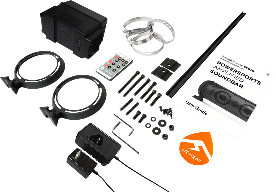Soundextreme 26" Battery Powered Soundbar