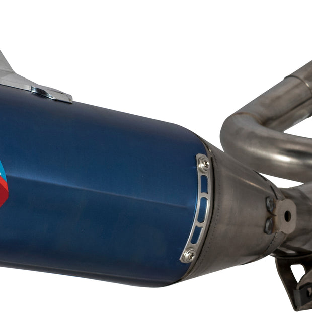 Factory 4.1 Rct W/R.Carb Cap Comp Exh Sys Anod