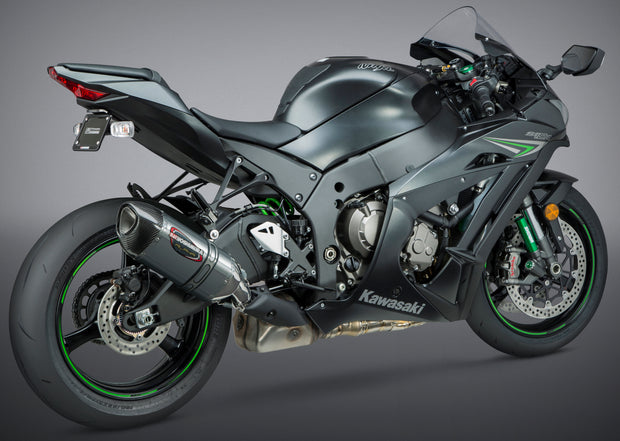 Street Alpha Slip On Exhaust Ss Ss Cf