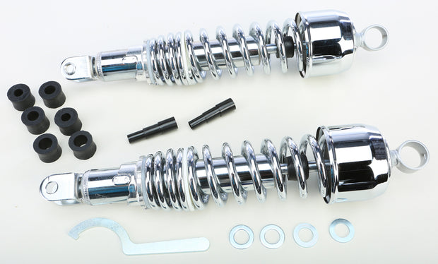 Classic Shocks W/Clevis Mount Chrome 340 Mm