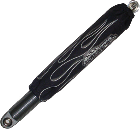 Shock Covers Black W/Black Flames