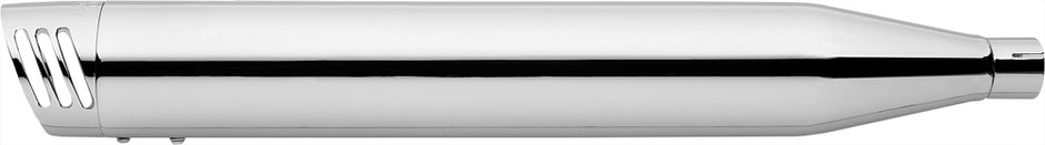 Racing Slip On Chrome W/Chrome Tip 4"