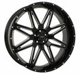 St7 Wheel 24x9 5+4 (0mm) 5/4.5 Gloss Black Milled
