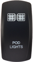 Dash Switch Rocker Face Pod Ligghts