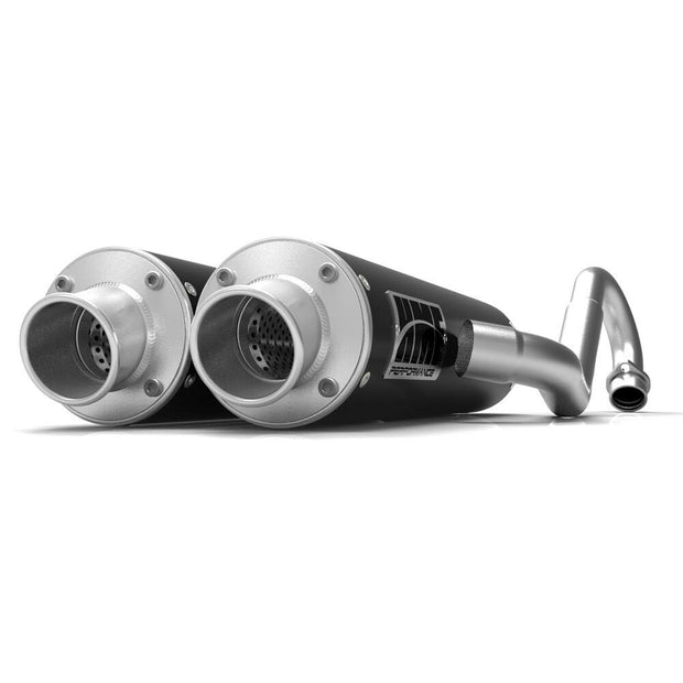 Perf Dual System Exhuast Black