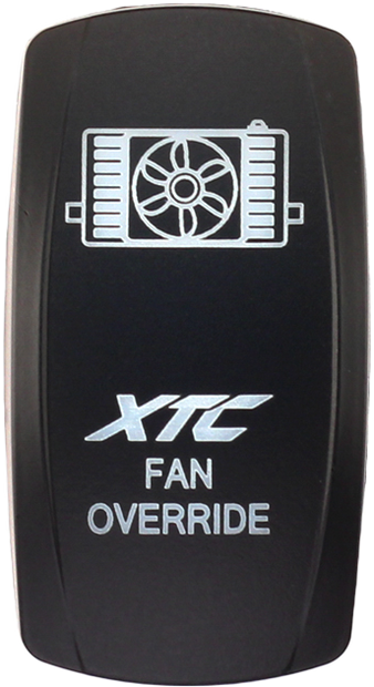Dash Switch Rocker Face Xtc Fan Override