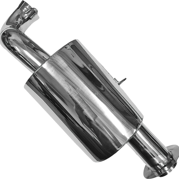 Stainless Muffler Pol 800 Axys