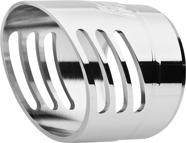End Cap 4" Chrome Racing