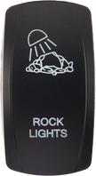 Dash Switch Rocker Face Rock Lights