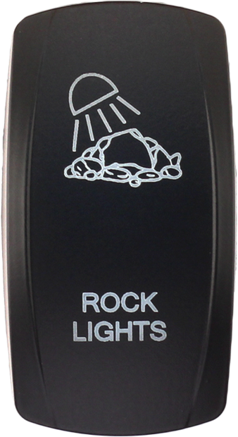 Dash Switch Rocker Face Rock Lights
