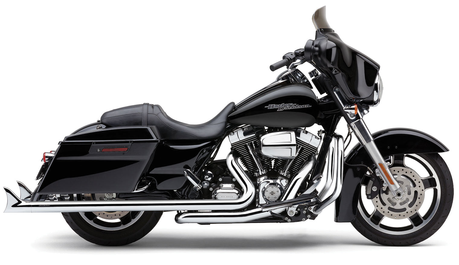 Speedster Duals Fishtail Chrome Flh/Flt 10 16