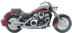 Blvd Slashcut Slip On Chrome Hon Vtx1800r/S/N/F/T 02 08