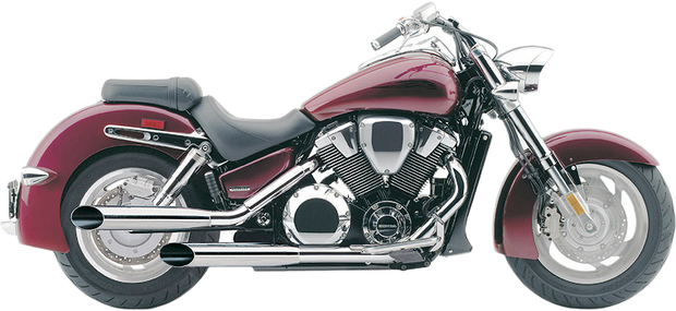 Blvd Slashcut Slip On Chrome Hon Vtx1800r/S/N/F/T 02 08