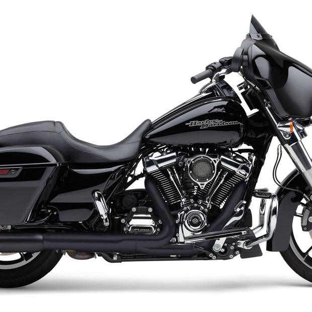 4" Groove Tip Slip On Black Flh/Flt 17 22