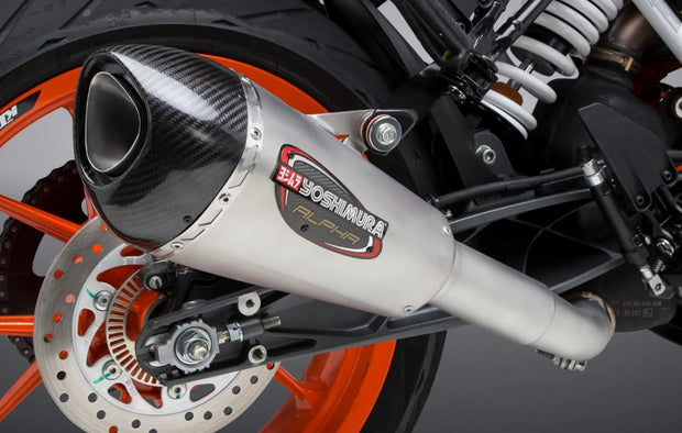 Exhaust Street Alpha T Slip On Ss Ss Cf Works