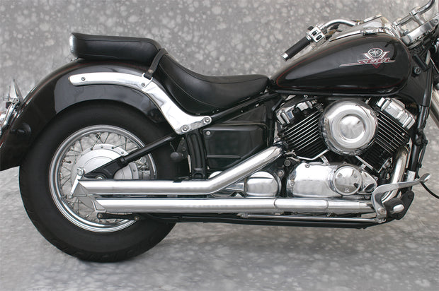 Full System Slashback Drag Honda Chrome