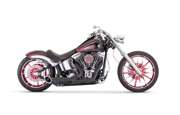 Turnout 2 1 Black W/Black Tip `86 17 Softail