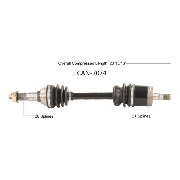 Hd 2.0 Axle Front Left