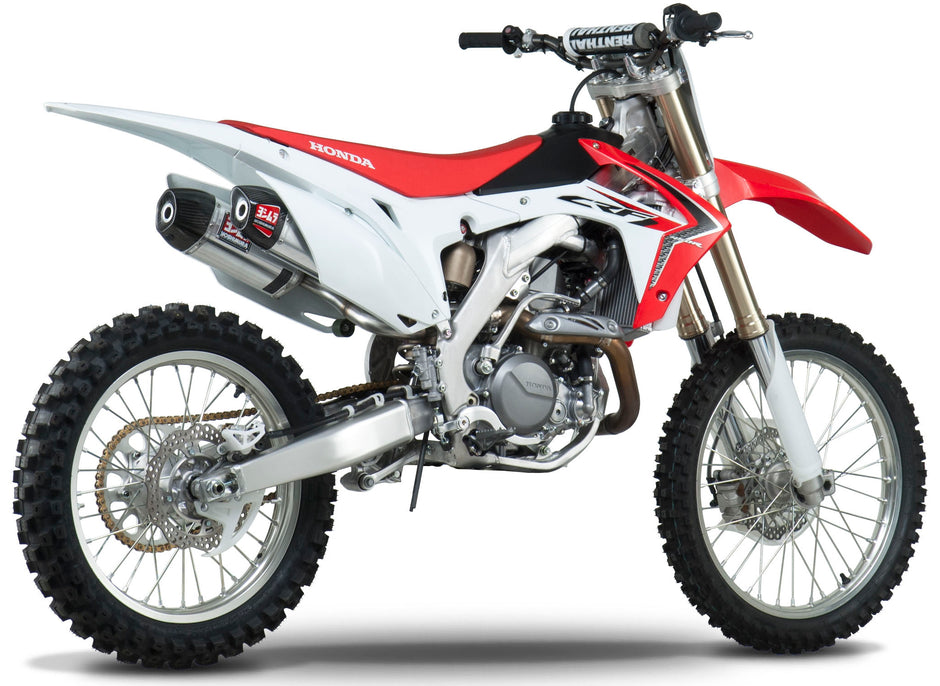 Rs 9 Header/Canister/End Cap Exhaust Dual Slip On Ss Al Cf
