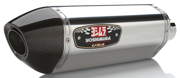 Street Dual R 77 Slip On Exhaust Ss Ss Cf