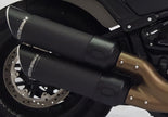 `18 Up Fatbob Slip Ons Black W/Black Tips