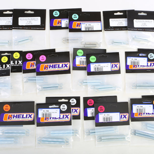 Exhaust Springs Zinc Dealer Pack