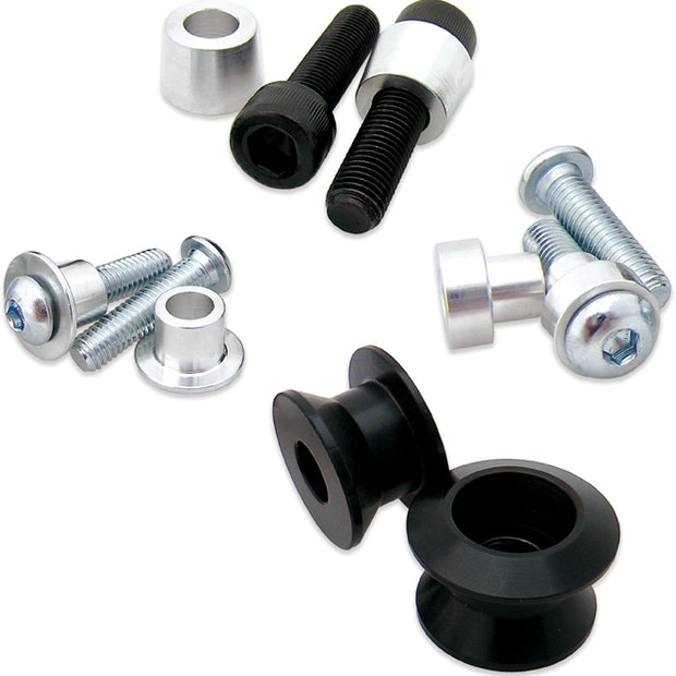 Swingarm Spools Black