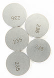 Valve Shims 2.35mmx25mm 5/Pk