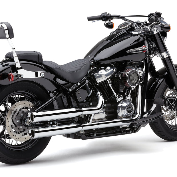 3" Nh Series Slip Ons Chrome Softail 18 22