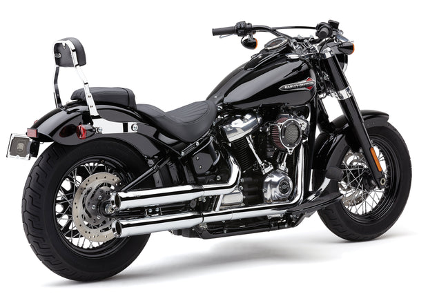 3" Nh Series Slip Ons Chrome Softail 18 22