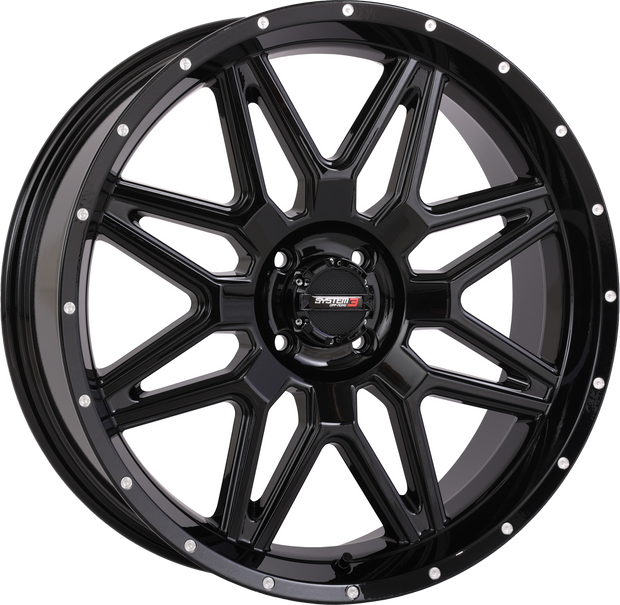 St7 Wheel 20x7 4+3 (+10mm) 4/110 Gloss Black