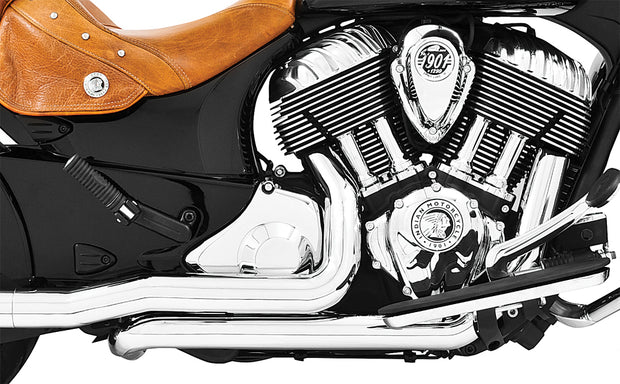 True Dual Headers Chrome `14 Up Indian Ex Scout