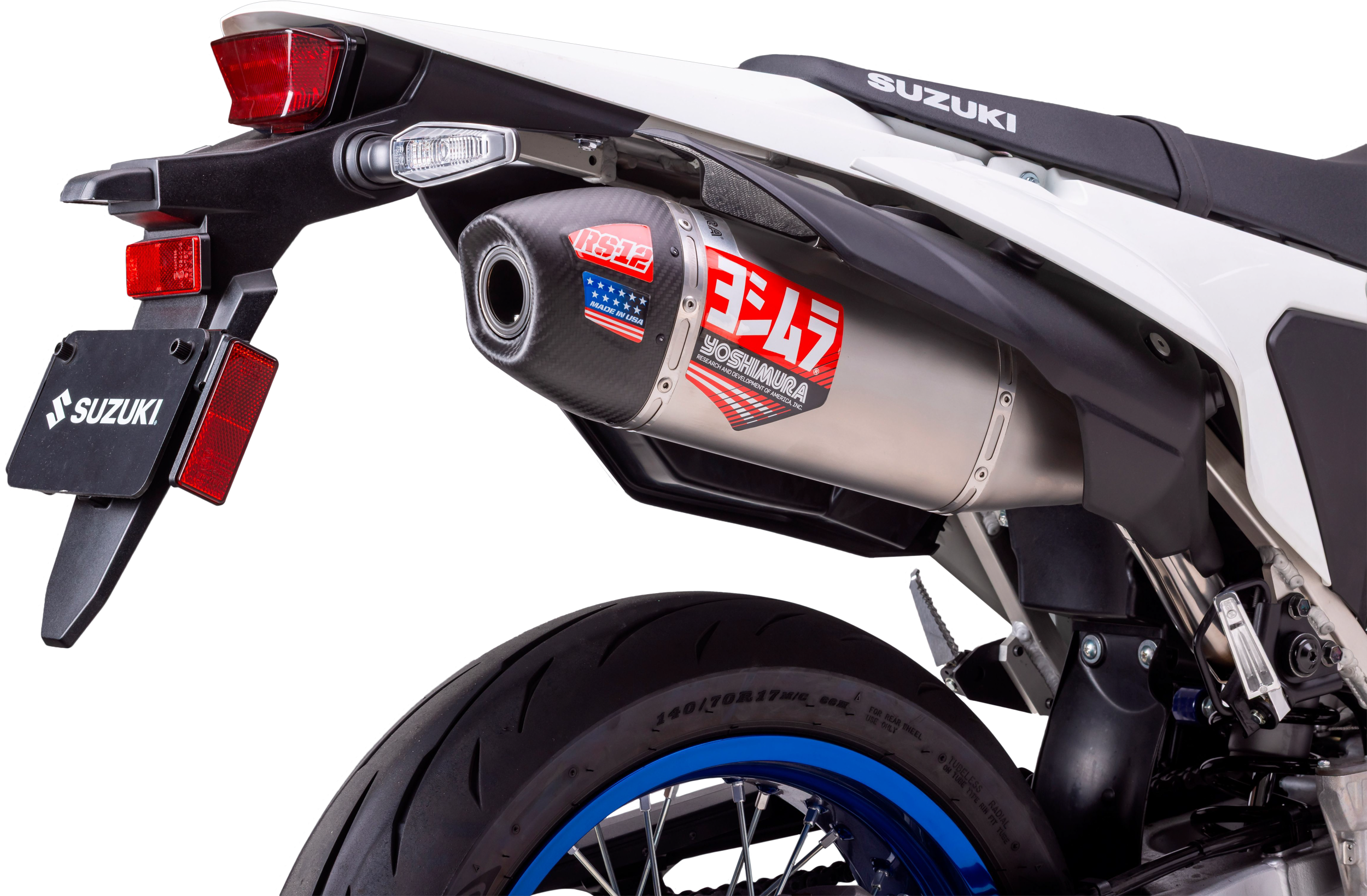Exhaust Street Rs 12 Slip On Wf Ss Ss Cf Suz
