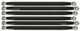 Radius Rods Extreme Can Am Solid Black X3 Rd