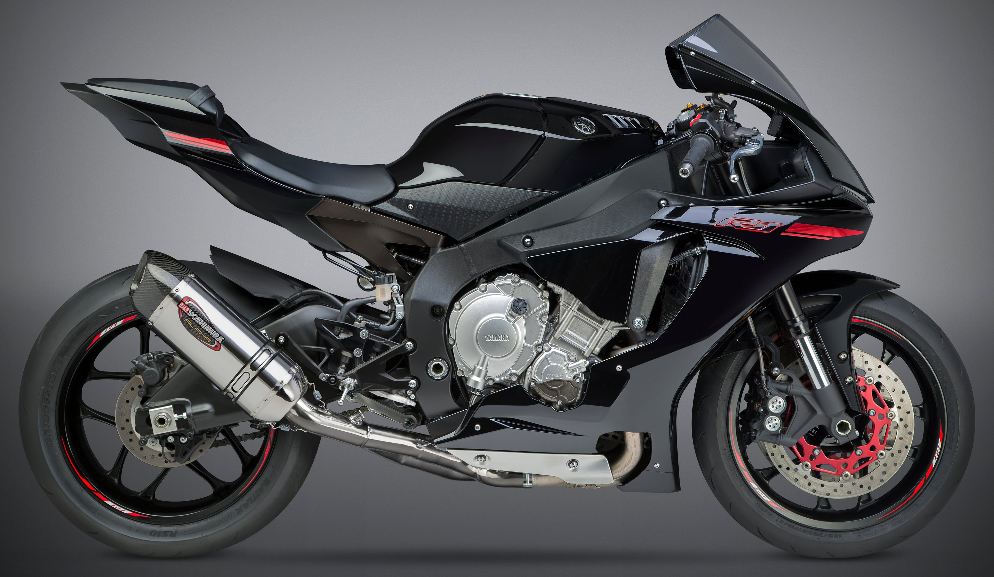 Race Alpha 3/4 System Exhaust Ss Ss Cf