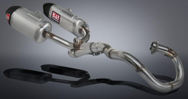 Rs 9 Header/Canister/End Cap Exhaust Dual System Ss Al Cf