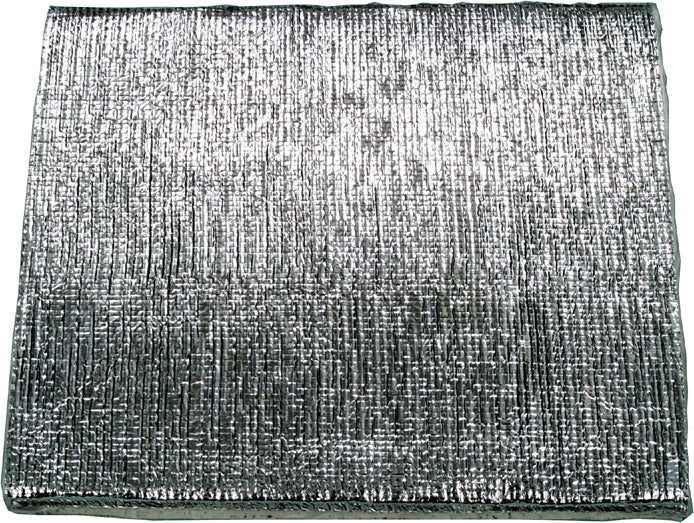 Aluminized Heat Barrier 18"X18" Adhesive