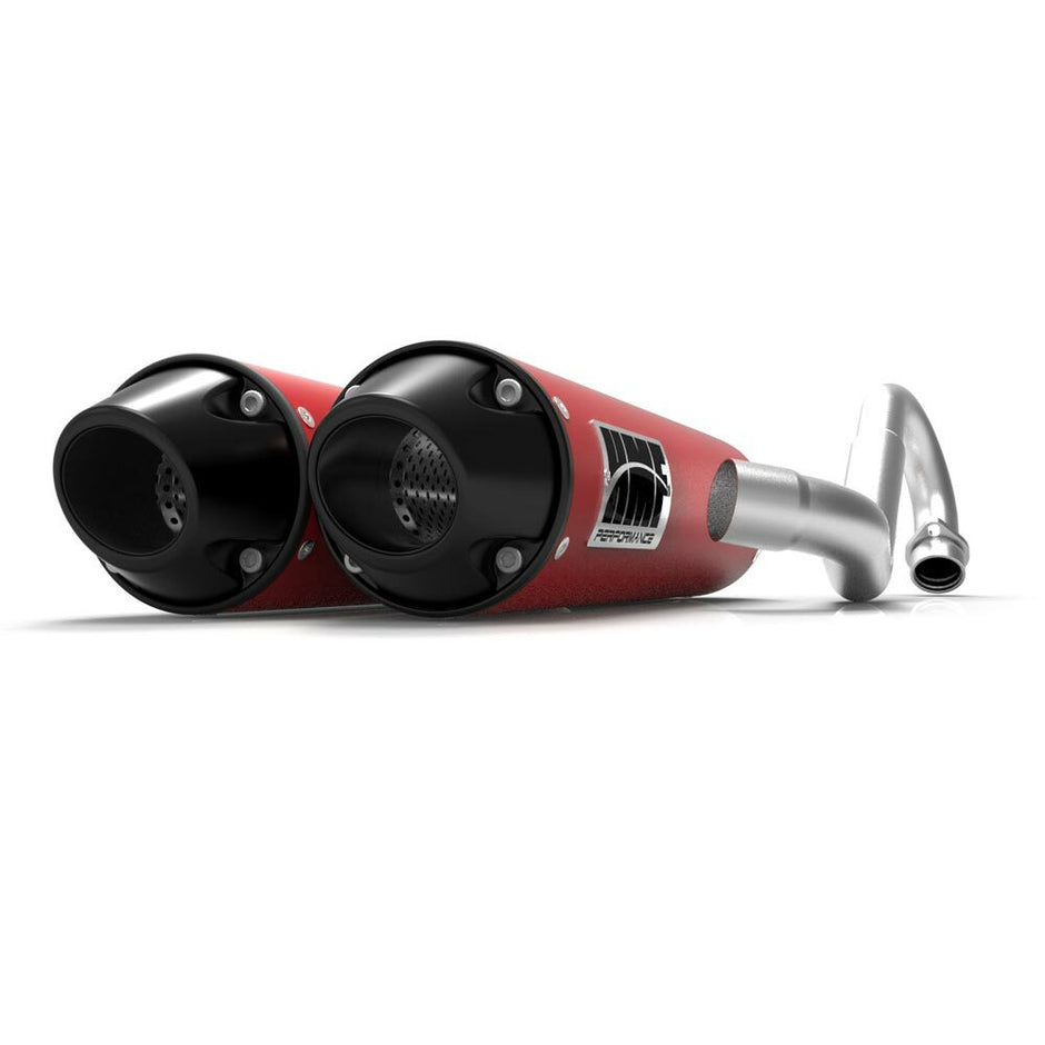 Perf Series Dual Full Red W/Blk Euro End