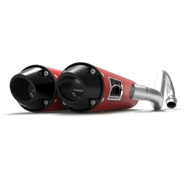 Perf Series Dual Full Red W/Blk Euro End