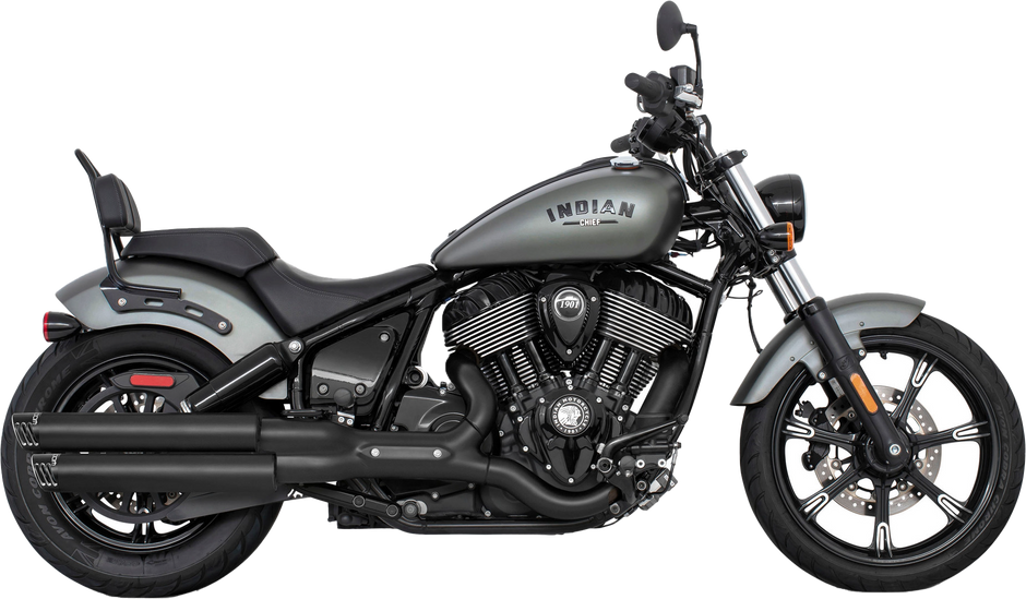 Racing Slip On 3.25" Indian Chief Bk/Bk
