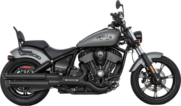 Racing Slip On 3.25" Indian Chief Bk/Bk